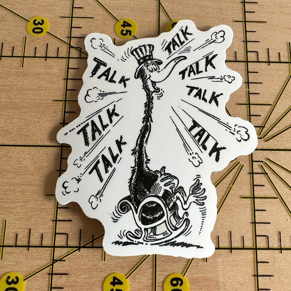 ❤️10/$10 STICKER SALE | 🆕 Dr. Suess Waterproof Vinyl Sticker